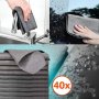 Cleanmate Set mikrofiber krpa 40 kom univerzalne krpe za čišćenje bez tragova - slika 1