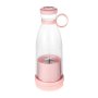 HOMEMATES Prenosivi blender na bateriju roze boje 380ml - slika 3