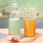 HOMEMATES Prenosivi blender na bateriju roze boje 380ml - slika 4