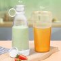 HOMEMATES Prenosivi blender na bateriju bele boje 380ml - slika 4