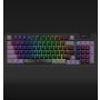 AQIRYS Adara Mini Black US Žičana gejming tastatura - slika 1
