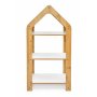 HANAH HOME Višenamenska polica Multipurpose Shelves 3 Natural White Yellow - slika 2