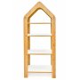 HANAH HOME Višenamenska polica Multipurpose Shelves 4 Natural White Yellow - slika 3