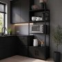 HANAH HOME Višenamenska polica Modu Black - slika 1