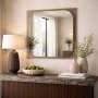 HANAH HOME Ogledalo Transparenza 65 x 65 Bronze - slika 2