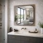 HANAH HOME Ogledalo Transparenza 65 x 65 Bronze - slika 3