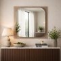 HANAH HOME Ogledalo Transparenza 65 x 65 Bronze - slika 1
