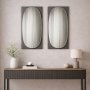 HANAH HOME Ogledalo Transparenza 39 x 72 Fume - slika 3