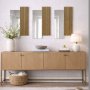 HANAH HOME Ogledalo Linea Bronze Natural - slika 2