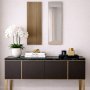 HANAH HOME Ogledalo Linea Bronze Natural - slika 1