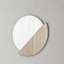 HANAH HOME Ogledalo Crescent Bronze v2 - slika 3