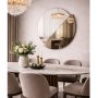 HANAH HOME Ogledalo Crescent Bronze v2 - slika 1