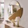 HANAH HOME Ogledalo Crescent Bronze - slika 3