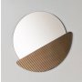 HANAH HOME Ogledalo Crescent Bronze - slika 4