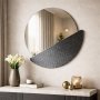 HANAH HOME Ogledalo Crescent Fume - slika 2