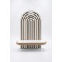 HANAH HOME Zidna polica Artmtkwll1D Whıte - slika 4
