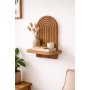 HANAH HOME Zidna polica Artmtkwll1D Oak - slika 2
