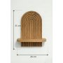 HANAH HOME Zidna polica Artmtkwll1D Oak - slika 5