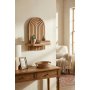 HANAH HOME Zidna polica Artmtkwll1D Oak - slika 1