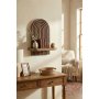 HANAH HOME Zidna polica Artmtkwll1D Wenge - slika 1