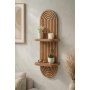 HANAH HOME Zidna polica Artmtkwll2D Oak - slika 2