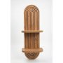 HANAH HOME Zidna polica Artmtkwll2D Oak - slika 4
