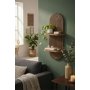 HANAH HOME Zidna polica Artmtkwll2D Wenge - slika 3