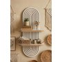 HANAH HOME Zidna polica Artmtkwll2D Whıte - slika 2