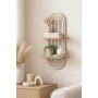 HANAH HOME Zidna polica Artmtkwll2D Whıte - slika 1