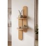 HANAH HOME Zidna polica Artmtkwll4 Oak - slika 1