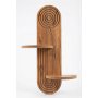 HANAH HOME Zidna polica Artmtkwll3 Oak - slika 4