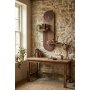 HANAH HOME Zidna polica Artmtkwll3 Wenge - slika 3