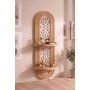 HANAH HOME Zidna polica Artmtkwll5 Oak - slika 1