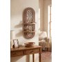 HANAH HOME Zidna polica Artmtkwll5 Wenge - slika 2