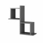 HANAH HOME Zidna polica Capri 2 Anthracite - slika 2