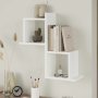 HANAH HOME Zidna polica Capri 2 White - slika 1