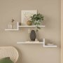 HANAH HOME Zidna polica Mykonos White - slika 2