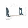 HANAH HOME Zidna polica Hunter Dog Blue - slika 3