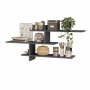 HANAH HOME Zidna polica Genoa Anthracite - slika 4