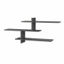 HANAH HOME Zidna polica Genoa Anthracite - slika 5