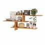 HANAH HOME Zidna polica Genoa Natural - slika 4