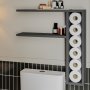 HANAH HOME Zidna polica Tiny Anthracite - slika 3
