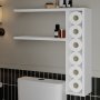 HANAH HOME Zidna polica Tiny White - slika 3