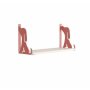 HANAH HOME Zidna polica Hunter Dog & Tiger Cat Pink - slika 2