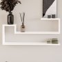 HANAH HOME Zidna polica Ravi White - slika 2