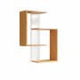 HANAH HOME Zidna polica Lisbon White Natural - slika 4