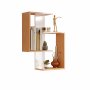 HANAH HOME Zidna polica Lisbon White Natural - slika 5