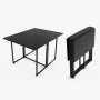 HANAH HOME Sto Worker 2 Black - slika 4