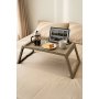 HANAH HOME Sto za laptop Lavine Beige - slika 2