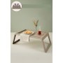 HANAH HOME Sto za laptop Lavine Beige - slika 3